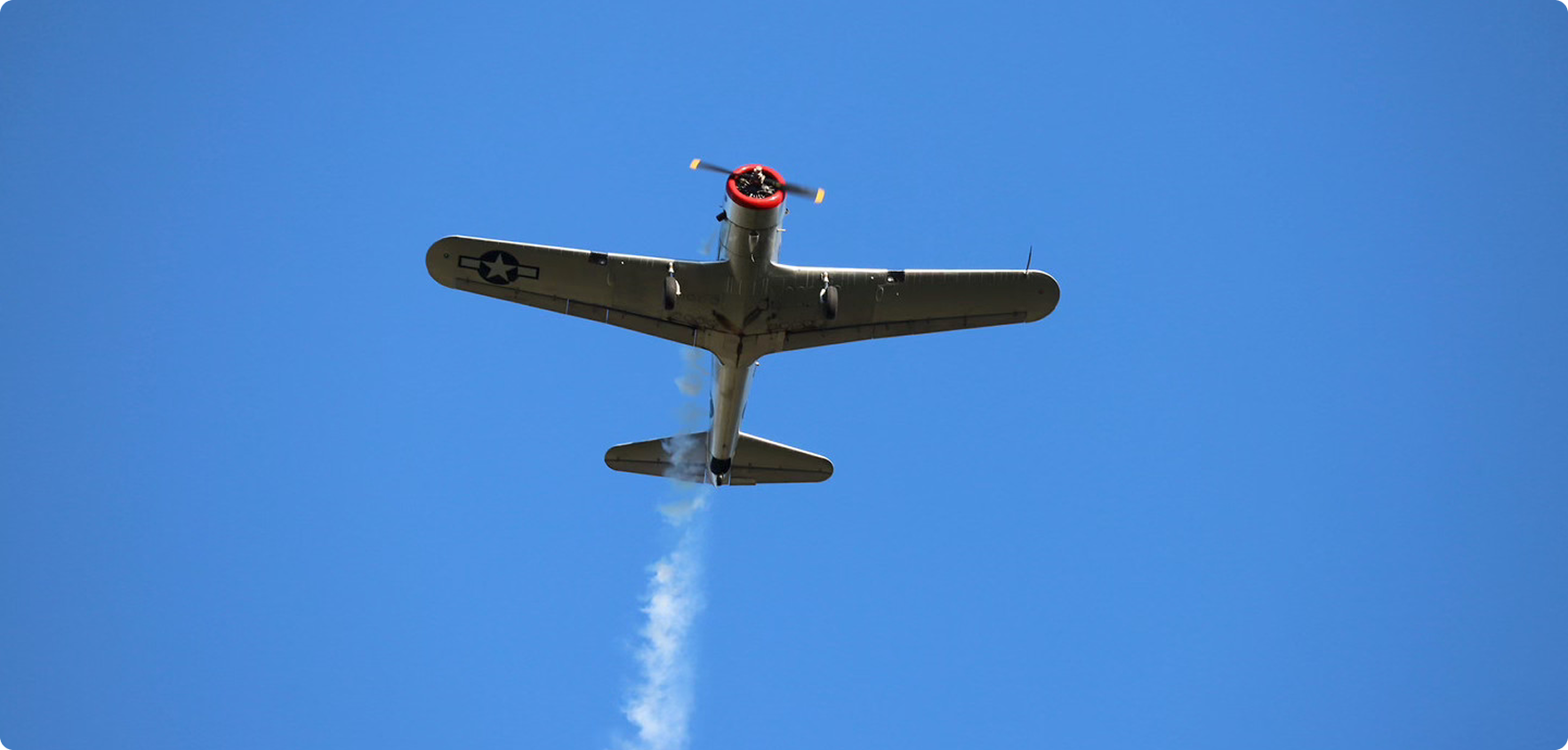 Historic military plane flyover at BaileyFest 2024.