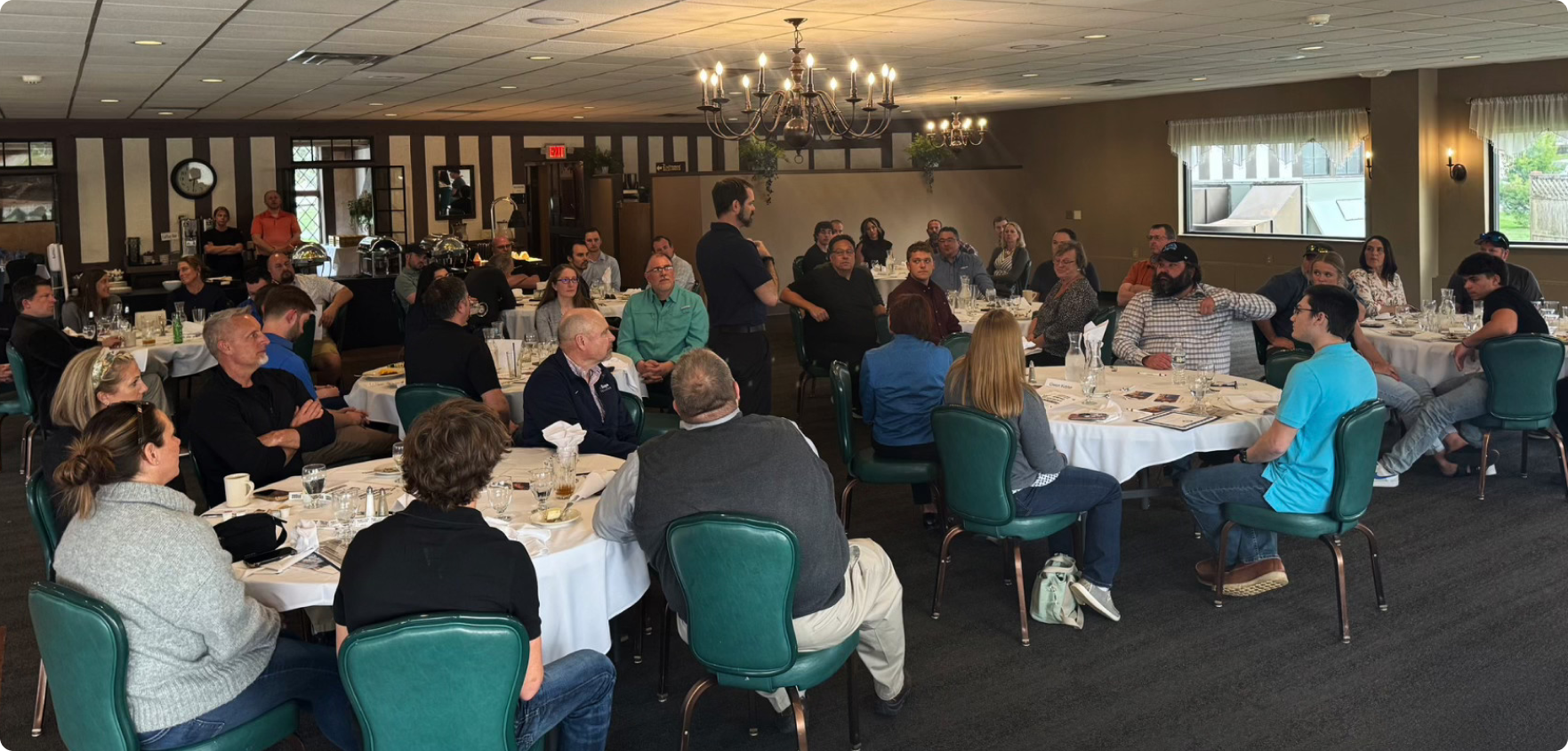Commercial Contractor Association Scholarship Banquent 2024.